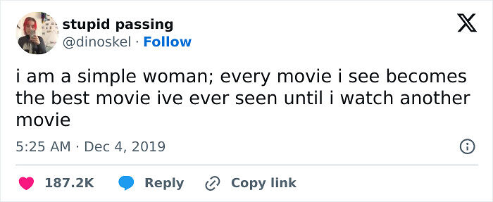 80 Hilarious Cinephile Tweets That Prove Movie People Are A Very Special Kind Of Unhinged 80 Hilarious Cinephile Tweets That Prove Movie People Are A Very Special Kind Of Unhinged