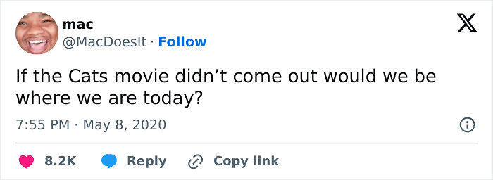 80 Hilarious Cinephile Tweets That Prove Movie People Are A Very Special Kind Of Unhinged 80 Hilarious Cinephile Tweets That Prove Movie People Are A Very Special Kind Of Unhinged