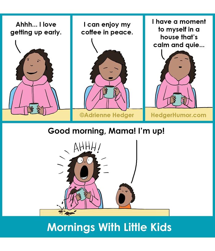 35 Parenting Comics By Adrienne Hedger That Capture Everyday Moments Of Family Life (New Pics) 35 Parenting Comics By Adrienne Hedger That Capture Everyday Moments Of Family Life (New Pics)