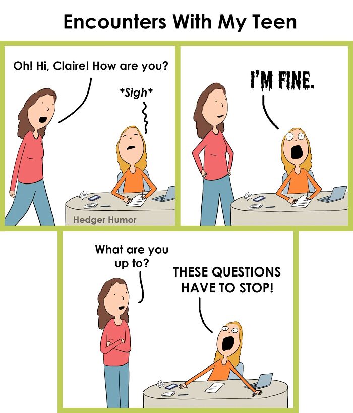 35 Parenting Comics By Adrienne Hedger That Capture Everyday Moments Of Family Life (New Pics) 35 Parenting Comics By Adrienne Hedger That Capture Everyday Moments Of Family Life (New Pics)