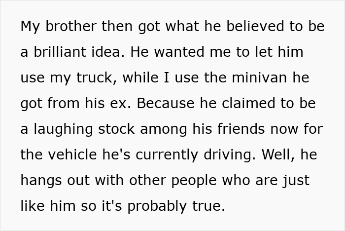 Failed Truck Purchase Turns Into Brothers’ Rivalry, Proving Older Bro’s Desire To Needlessly Compete Failed Truck Purchase Turns Into Brothers’ Rivalry, Proving Older Bro’s Desire To Needlessly Compete