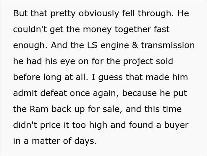 Failed Truck Purchase Turns Into Brothers’ Rivalry, Proving Older Bro’s Desire To Needlessly Compete Failed Truck Purchase Turns Into Brothers’ Rivalry, Proving Older Bro’s Desire To Needlessly Compete
