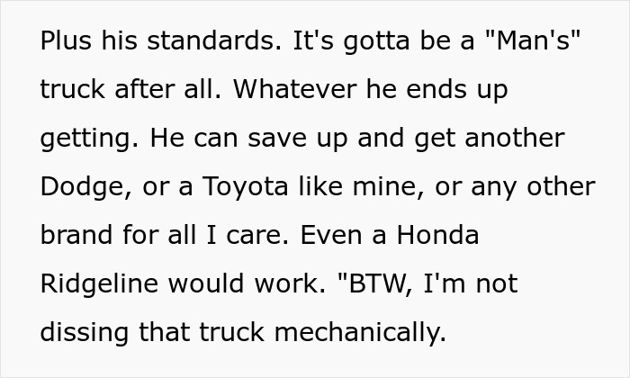 Failed Truck Purchase Turns Into Brothers’ Rivalry, Proving Older Bro’s Desire To Needlessly Compete Failed Truck Purchase Turns Into Brothers’ Rivalry, Proving Older Bro’s Desire To Needlessly Compete