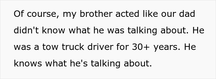Failed Truck Purchase Turns Into Brothers’ Rivalry, Proving Older Bro’s Desire To Needlessly Compete Failed Truck Purchase Turns Into Brothers’ Rivalry, Proving Older Bro’s Desire To Needlessly Compete