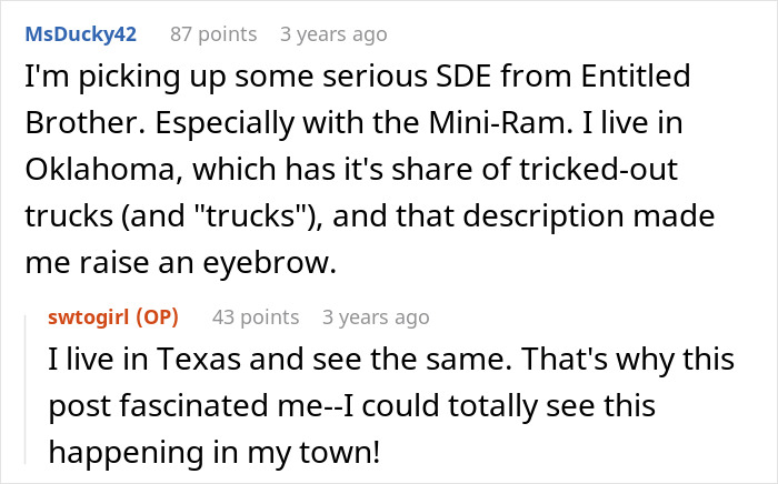 Failed Truck Purchase Turns Into Brothers’ Rivalry, Proving Older Bro’s Desire To Needlessly Compete Failed Truck Purchase Turns Into Brothers’ Rivalry, Proving Older Bro’s Desire To Needlessly Compete