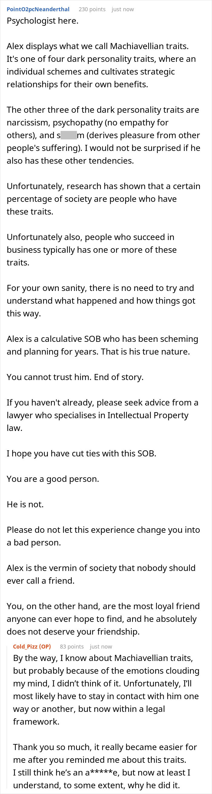 Guy Helps Friend Rebuild His Life Only To Discover He Allegedly Used That Trust To Copy His Business Guy Helps Friend Rebuild His Life Only To Discover He Allegedly Used That Trust To Copy His Business