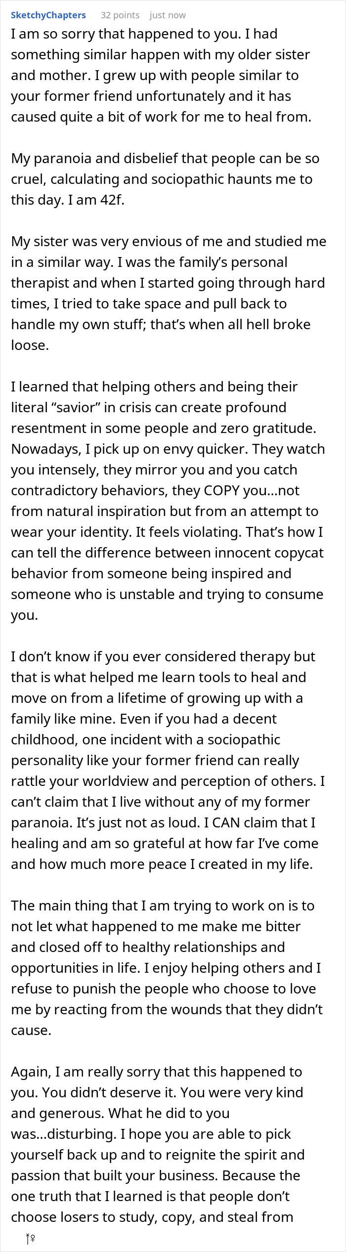Guy Helps Friend Rebuild His Life Only To Discover He Allegedly Used That Trust To Copy His Business Guy Helps Friend Rebuild His Life Only To Discover He Allegedly Used That Trust To Copy His Business