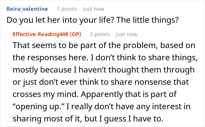Guy Doesn’t Know What It Means To “Open Up Emotionally,” Wife Of 10 Years On Brink Of Divorce Guy Doesn’t Know What It Means To “Open Up Emotionally,” Wife Of 10 Years On Brink Of Divorce