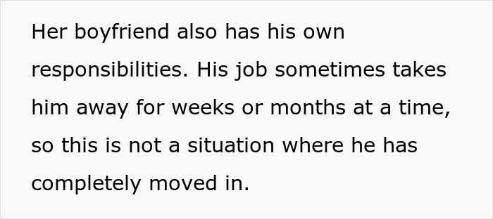 Woman Won’t Support Husband’s Plan To Charge Her Daughter’s Boyfriend Rent For Staying Over Woman Won’t Support Husband’s Plan To Charge Her Daughter’s Boyfriend Rent For Staying Over