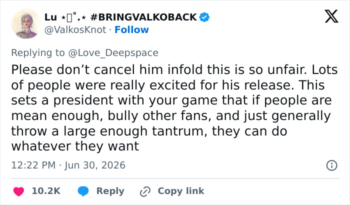 ‘Love And Deepspace’, The Chinese RPG, Canceled New Love Interest After Fans Said He Was “Ugly” ‘Love And Deepspace’, The Chinese RPG, Canceled New Love Interest After Fans Said He Was “Ugly”