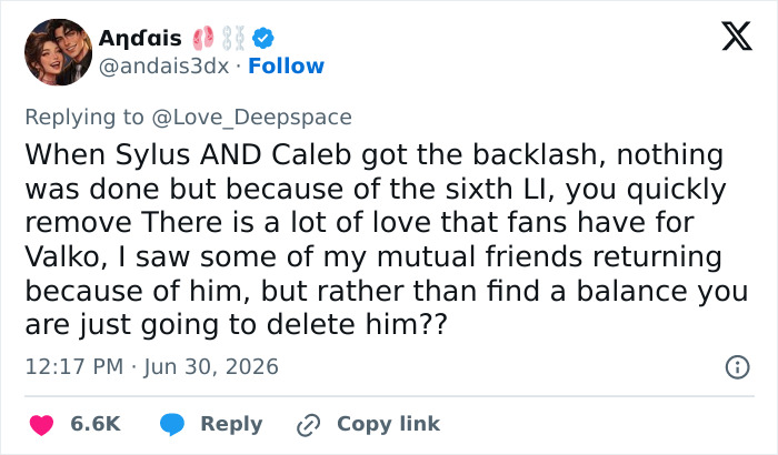 ‘Love And Deepspace’, The Chinese RPG, Canceled New Love Interest After Fans Said He Was “Ugly” ‘Love And Deepspace’, The Chinese RPG, Canceled New Love Interest After Fans Said He Was “Ugly”