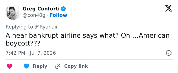 Ryanair Mocks USA After World Cup Elimination With Savage Post Ryanair Mocks USA After World Cup Elimination With Savage Post