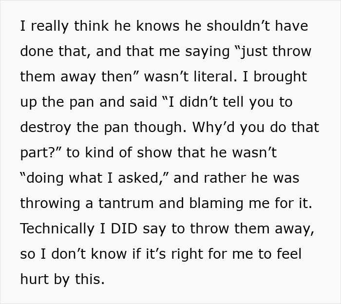 People Tell Woman She’s A True Crime Story Waiting To Happen When She Shows What BF Did To Her Pan People Tell Woman She’s A True Crime Story Waiting To Happen When She Shows What BF Did To Her Pan