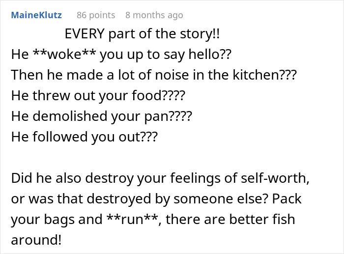 People Tell Woman She’s A True Crime Story Waiting To Happen When She Shows What BF Did To Her Pan People Tell Woman She’s A True Crime Story Waiting To Happen When She Shows What BF Did To Her Pan