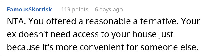 Guy Doesn’t Want His Ex-Wife Staying In His Home, Friends Can’t Believe It