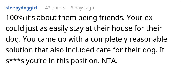Guy Doesn’t Want His Ex-Wife Staying In His Home, Friends Can’t Believe It