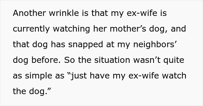 Guy Doesn’t Want His Ex-Wife Staying In His Home, Friends Can’t Believe It