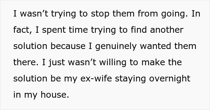 Guy Doesn’t Want His Ex-Wife Staying In His Home, Friends Can’t Believe It
