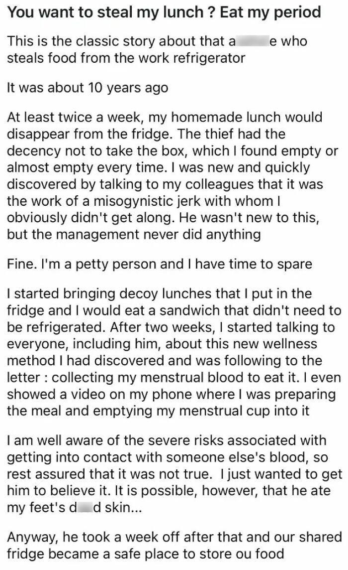 97 Impressively Petty People Who Took Revenge To A Whole Other Level