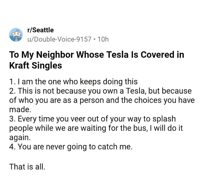 97 Impressively Petty People Who Took Revenge To A Whole Other Level