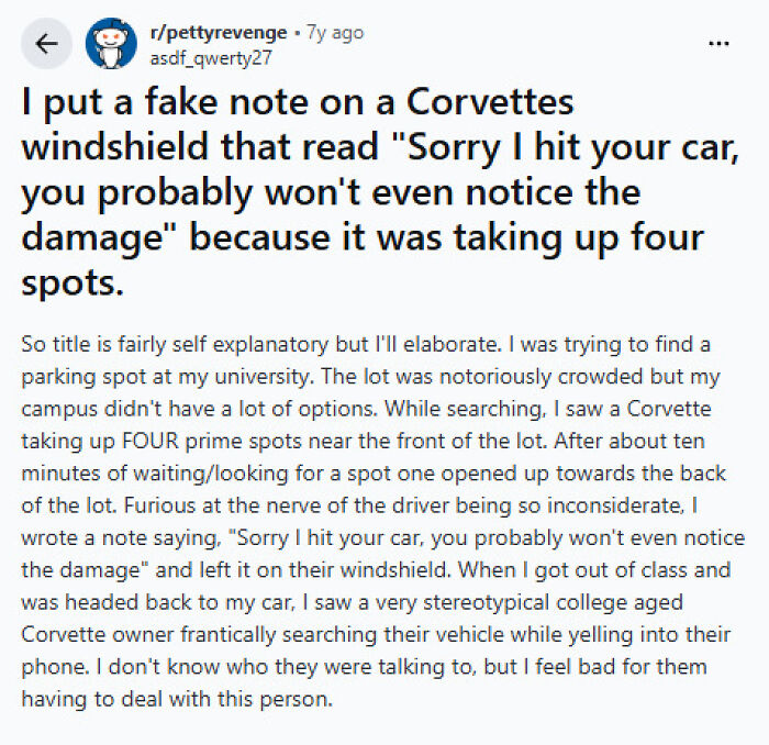 97 Impressively Petty People Who Took Revenge To A Whole Other Level