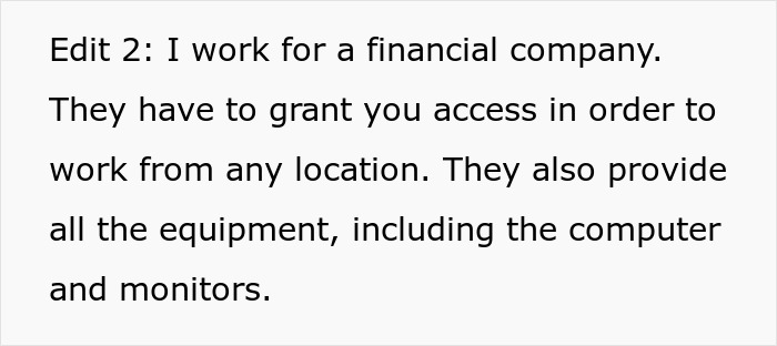 WFH Worker Asks To Relocate To Grieve Their Devastating Loss, Gets A “Cold” Reality Check Instead WFH Worker Asks To Relocate To Grieve Their Devastating Loss, Gets A “Cold” Reality Check Instead