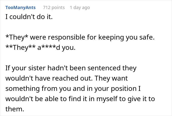 Guy Can’t Believe Parents Want To Reconcile After They Ignored His Sister’s Mental Health To Dangerous Levels Guy Can’t Believe Parents Want To Reconcile After They Ignored His Sister’s Mental Health To Dangerous Levels