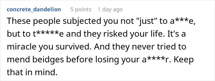 Guy Can’t Believe Parents Want To Reconcile After They Ignored His Sister’s Mental Health To Dangerous Levels Guy Can’t Believe Parents Want To Reconcile After They Ignored His Sister’s Mental Health To Dangerous Levels