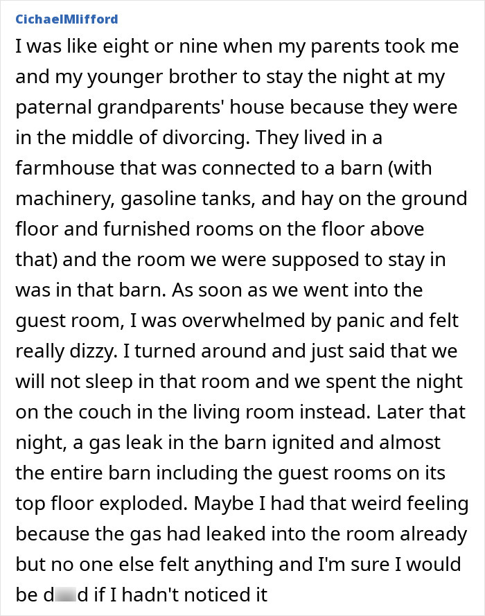 35 Real-Life Stories About Folks Paying Attention To Their Gut Feeling And Avoiding Something Bad 35 Real-Life Stories About Folks Paying Attention To Their Gut Feeling And Avoiding Something Bad