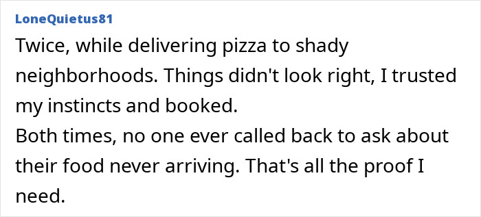 35 Real-Life Stories About Folks Paying Attention To Their Gut Feeling And Avoiding Something Bad 35 Real-Life Stories About Folks Paying Attention To Their Gut Feeling And Avoiding Something Bad