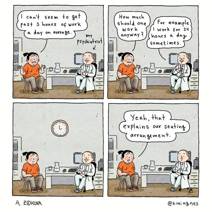 30 Funny Comics Made By This Artist In Hopes Of Sharing A Laugh With Somebody (New Pics) 30 Funny Comics Made By This Artist In Hopes Of Sharing A Laugh With Somebody (New Pics)