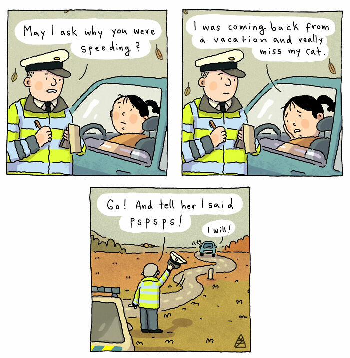 30 Funny Comics Made By This Artist In Hopes Of Sharing A Laugh With Somebody (New Pics) 30 Funny Comics Made By This Artist In Hopes Of Sharing A Laugh With Somebody (New Pics)