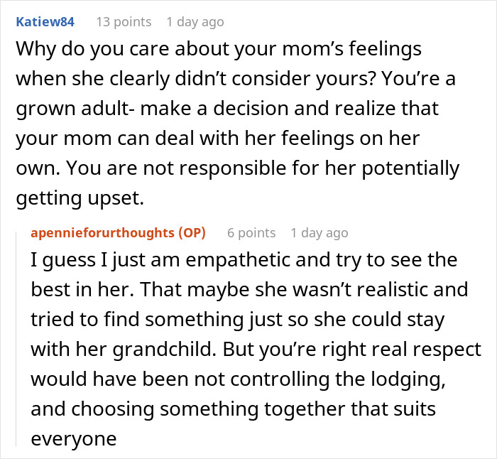 Mom Rushes To Make Travel Plans Without Consulting Her Family, Only For It To Backfire Mom Rushes To Make Travel Plans Without Consulting Her Family, Only For It To Backfire