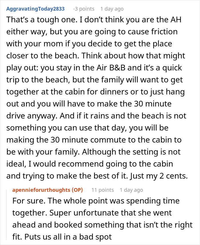 Mom Rushes To Make Travel Plans Without Consulting Her Family, Only For It To Backfire Mom Rushes To Make Travel Plans Without Consulting Her Family, Only For It To Backfire