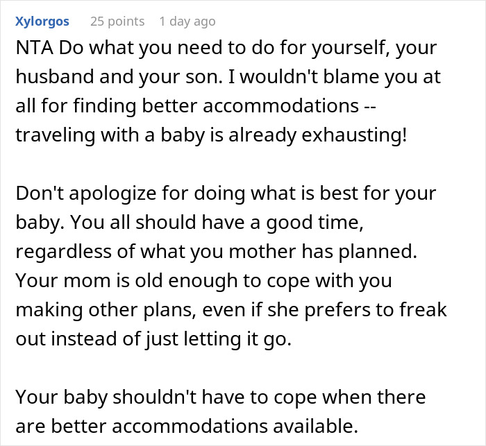 Mom Rushes To Make Travel Plans Without Consulting Her Family, Only For It To Backfire Mom Rushes To Make Travel Plans Without Consulting Her Family, Only For It To Backfire