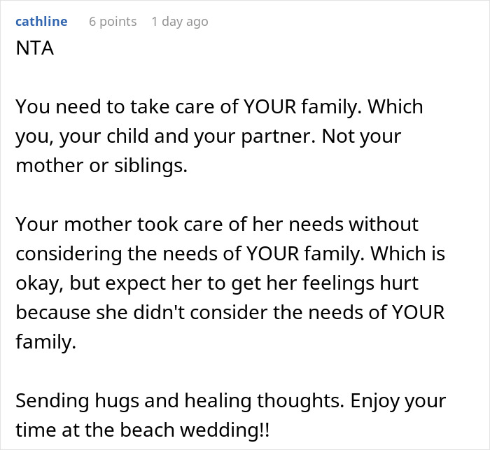 Mom Rushes To Make Travel Plans Without Consulting Her Family, Only For It To Backfire Mom Rushes To Make Travel Plans Without Consulting Her Family, Only For It To Backfire