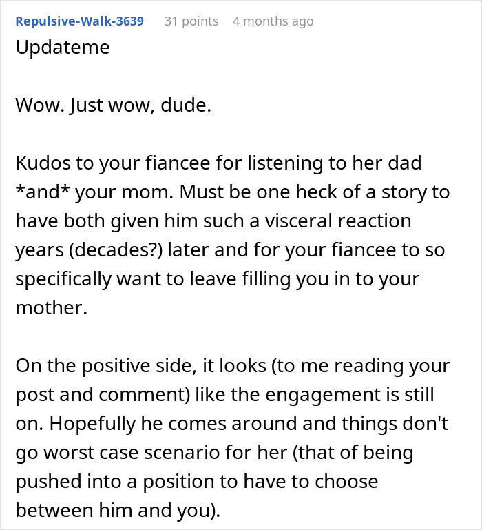 Man Shows A Photo Of His Parents To His Future In-Laws And His Wedding Almost Gets Canceled Man Shows A Photo Of His Parents To His Future In-Laws And His Wedding Almost Gets Canceled