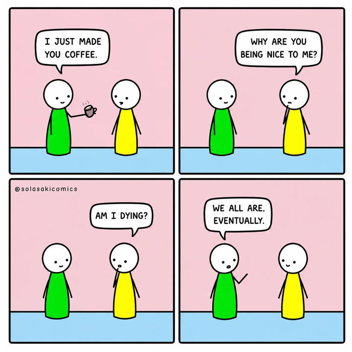 Artist Made 19 Clever Comics That Make Mundane Moments Unforgettably Hilarious (New Pics) Artist Made 19 Clever Comics That Make Mundane Moments Unforgettably Hilarious (New Pics)