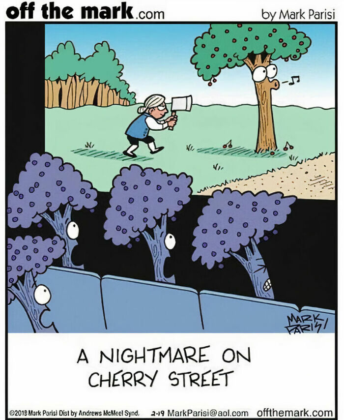 20 New Clever One-Panel Comics By Mark Parisi That Turn Hollywood Movies Into Hilarious Alternate Realities 20 New Clever One-Panel Comics By Mark Parisi That Turn Hollywood Movies Into Hilarious Alternate Realities