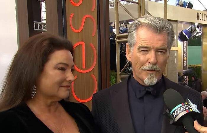 Cruel Trolls Go After Pierce Brosnan’s Wife Online, He Elegantly Shuts Down Every One Of Them