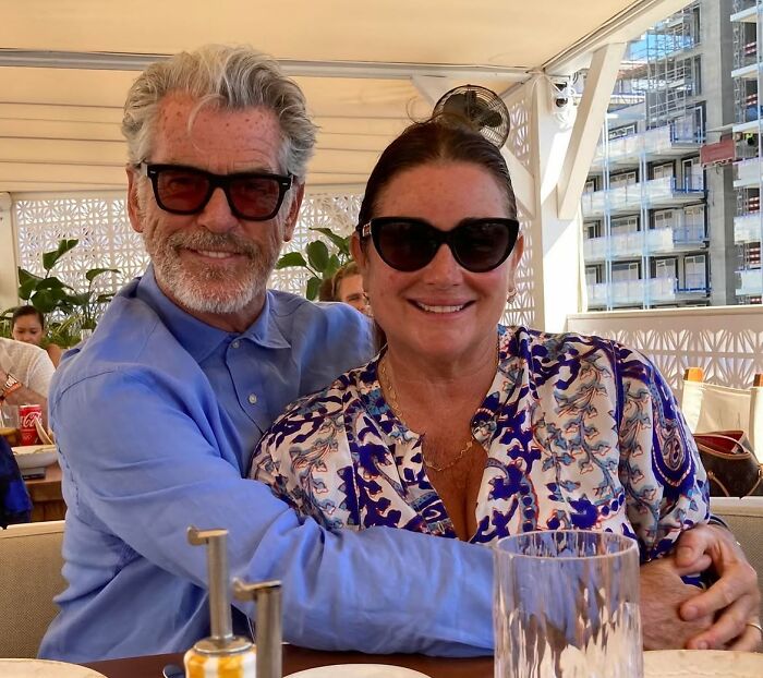 Cruel Trolls Go After Pierce Brosnan’s Wife Online, He Elegantly Shuts Down Every One Of Them