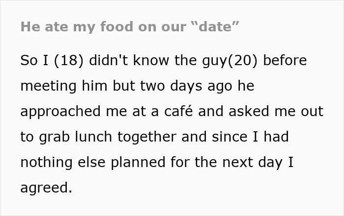 20YO Dude Turns First Date Into The Creepiest Experience For 18YO, She Can’t Wait For It To End