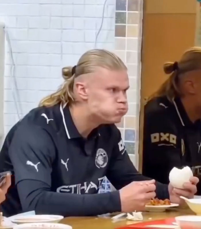Erling Haaland’s Look Becomes Talking Point As Visagism Expert Drops Controversial Insights About His Image Erling Haaland’s Look Becomes Talking Point As Visagism Expert Drops Controversial Insights About His Image