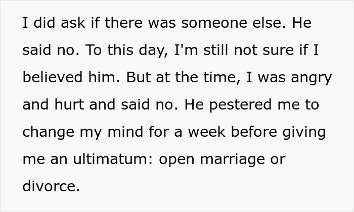 Entitled Guy Forces Wife To Open Marriage As He Has Hots For Coworkers, Ends Up Regretting It All Entitled Guy Forces Wife To Open Marriage As He Has Hots For Coworkers, Ends Up Regretting It All