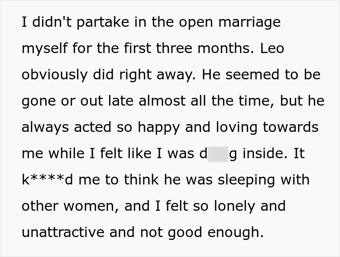 Entitled Guy Forces Wife To Open Marriage As He Has Hots For Coworkers, Ends Up Regretting It All Entitled Guy Forces Wife To Open Marriage As He Has Hots For Coworkers, Ends Up Regretting It All