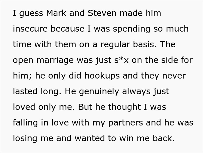 Entitled Guy Forces Wife To Open Marriage As He Has Hots For Coworkers, Ends Up Regretting It All Entitled Guy Forces Wife To Open Marriage As He Has Hots For Coworkers, Ends Up Regretting It All