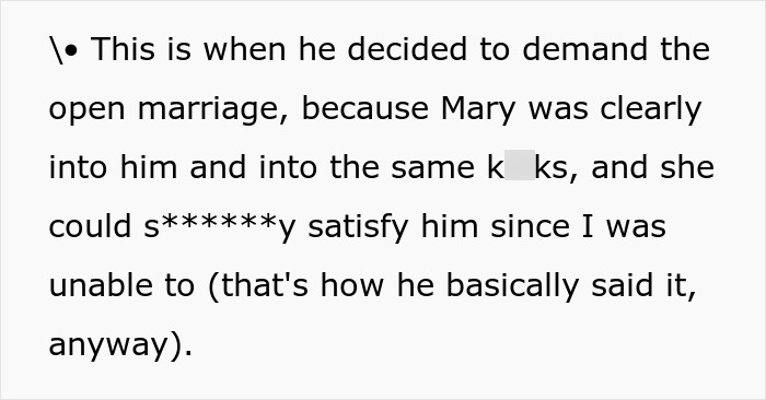 Entitled Guy Forces Wife To Open Marriage As He Has Hots For Coworkers, Ends Up Regretting It All Entitled Guy Forces Wife To Open Marriage As He Has Hots For Coworkers, Ends Up Regretting It All
