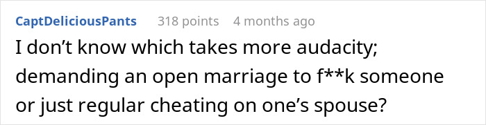 Entitled Guy Forces Wife To Open Marriage As He Has Hots For Coworkers, Ends Up Regretting It All Entitled Guy Forces Wife To Open Marriage As He Has Hots For Coworkers, Ends Up Regretting It All