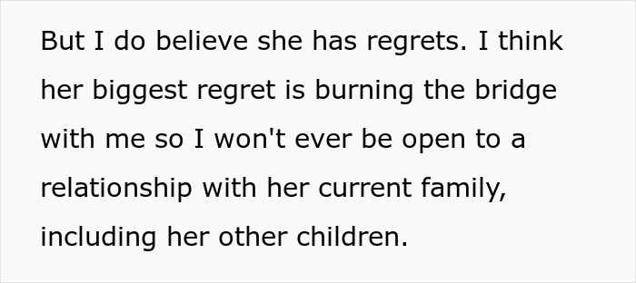 Self-Centered Mom Disappears For 16 Years, Mad She Doesn’t Get Forgiveness And A Fresh Start Self-Centered Mom Disappears For 16 Years, Mad She Doesn’t Get Forgiveness And A Fresh Start