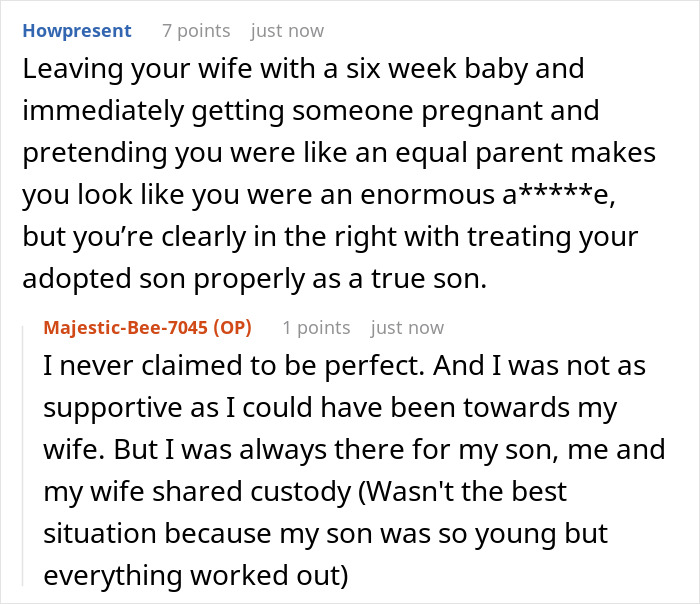 Dad Refuses To Separate His Sons By Blood Or Adoption, Newly Found Bio Son Takes It Personally Dad Refuses To Separate His Sons By Blood Or Adoption, Newly Found Bio Son Takes It Personally
